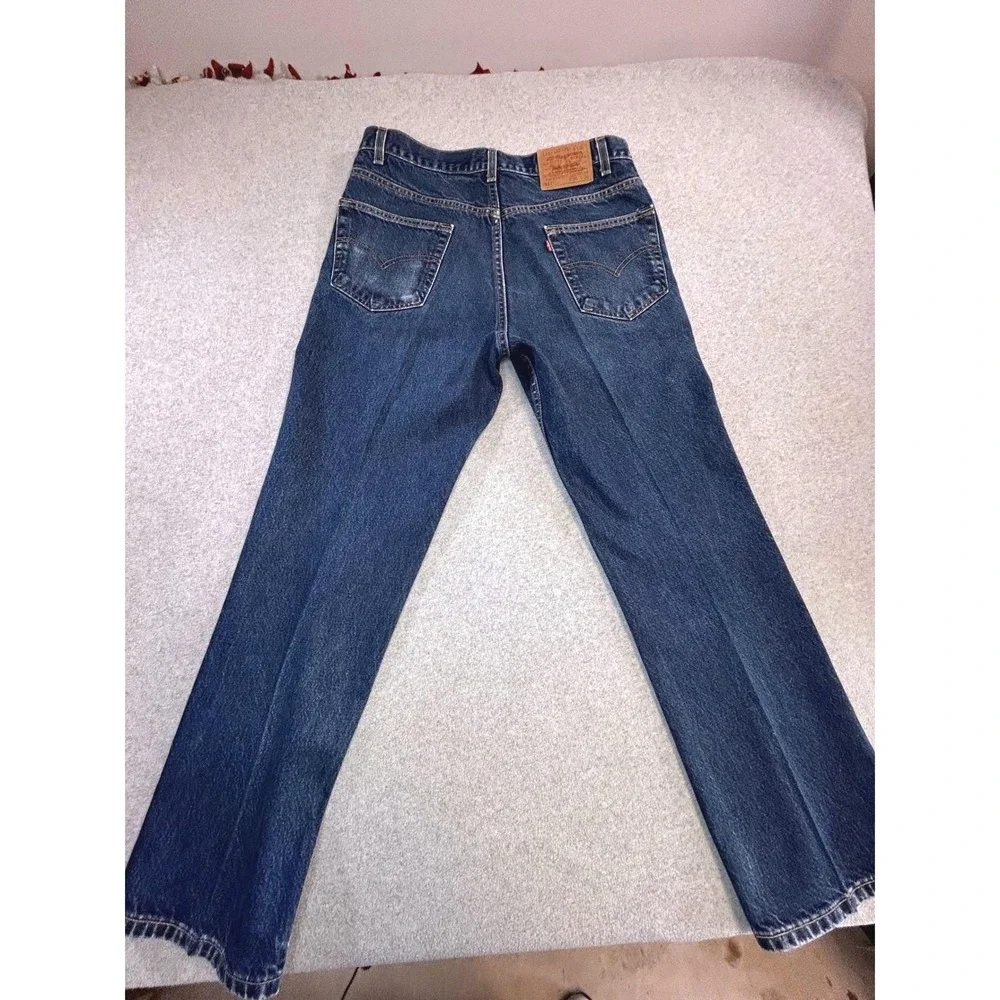 Vintage Levi's 517 Jeans 36x30 Made in USA Bootcut Western Cowboy Denim Mens 90s